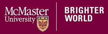 McMaster University Logo - Brighter World
